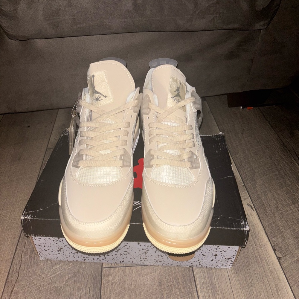 Men's Off-White Air Jordan 4s